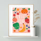 Fruity Kids Print | Unframed