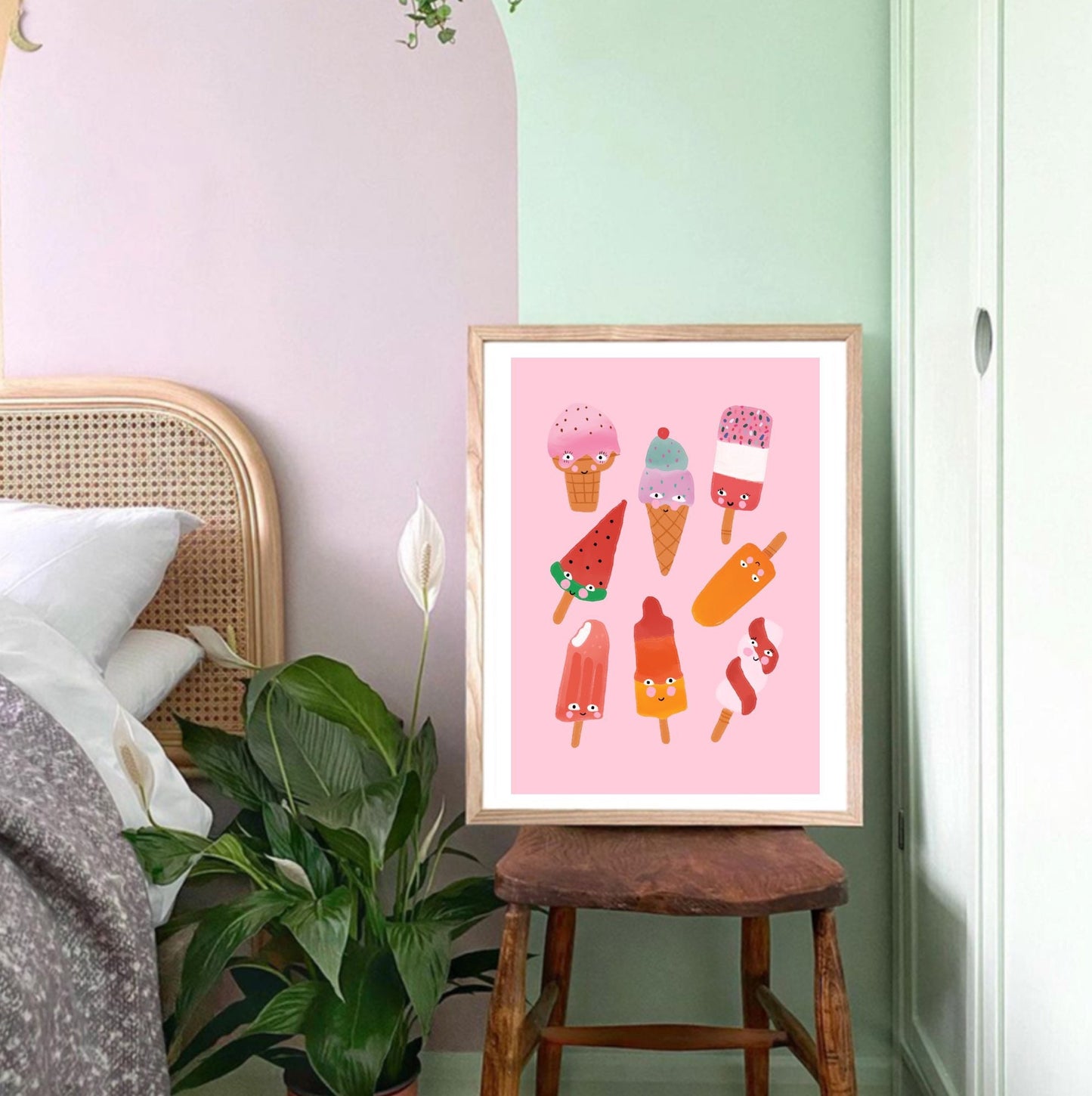 Ice Cream | More Colours | Unframed