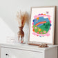 Wonderful World / Planet Earth / Eco / Nursery Art / Kids Room / Art / Print / Gifts for Her / kids / Rainbow / Colour Pop / Bright / beauty