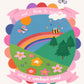 Wonderful World / Planet Earth / Eco / Nursery Art / Kids Room / Art / Print / Gifts for Her / kids / Rainbow / Colour Pop / Bright / beauty