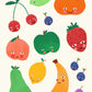 Feeling Fruity, Kids Fruit Print, Bright Kids Wall Art, Cute Wall Art Kids Room, Nursery Bright Rainbow Art, Girls Bedroom, Boys Bedroom,