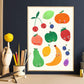Fruity Friends | Unframed