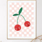 Happy Little Cherries | Unframed