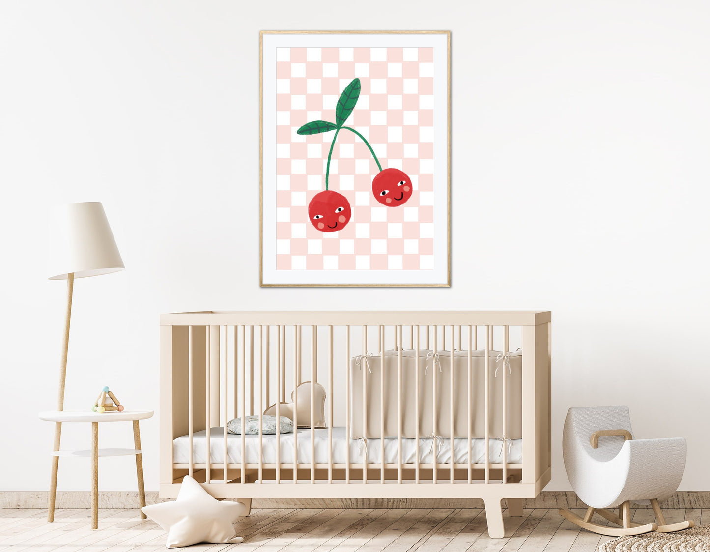 Happy Little Cherries | Unframed
