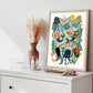 Make Waves, Mermaids, Girls Bedroom Mermaid Print, Baby Girl Mermaid, Girls Mermaid Poster, Bright Colourful Mermaids, Girls Bedroom Poster,