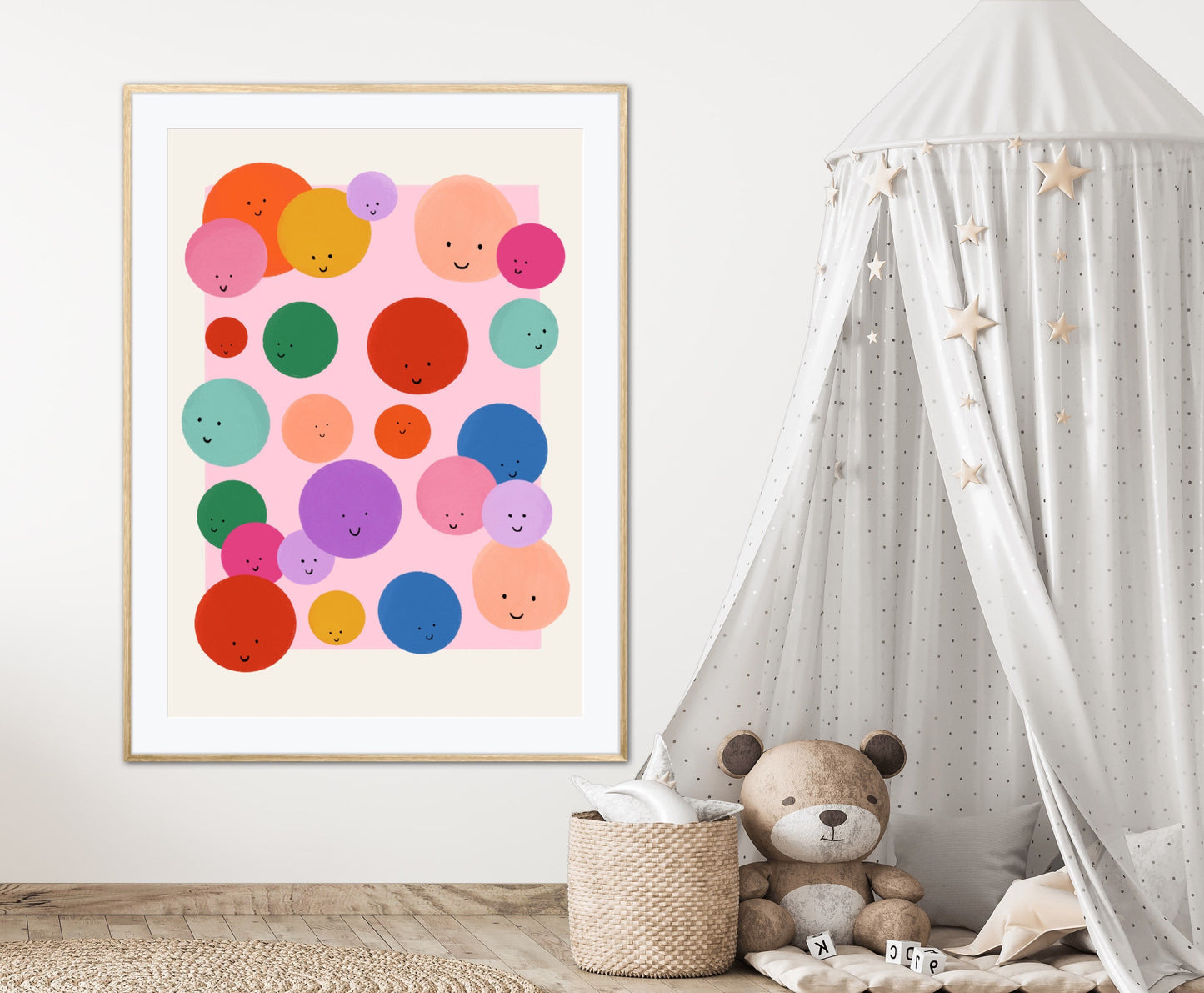 Smiley Faces | Unframed