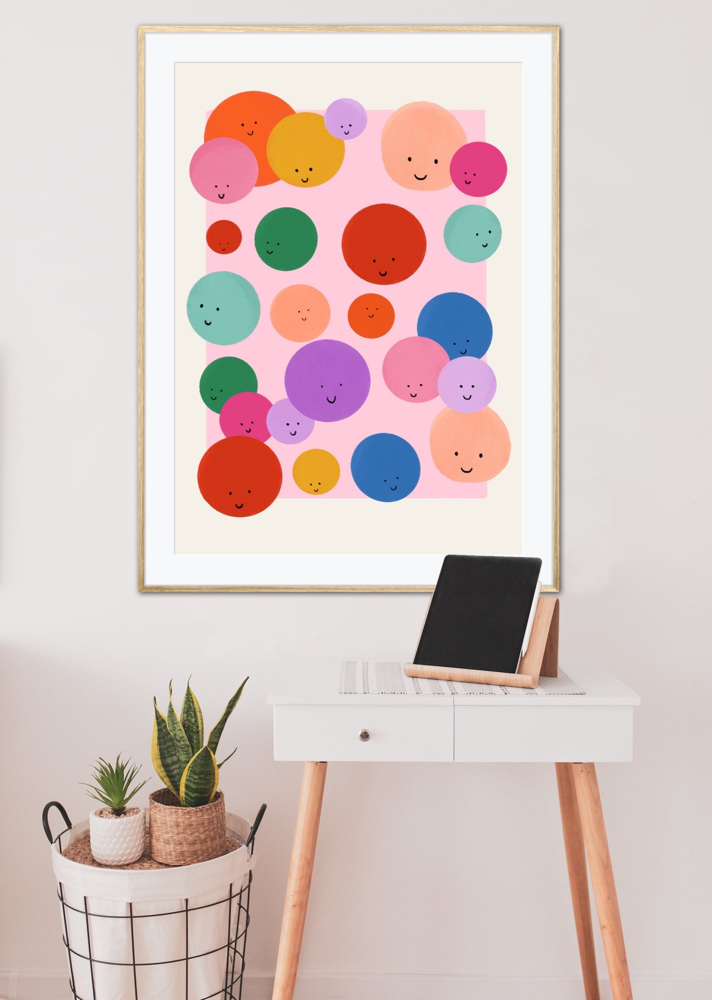 Smiley Faces | Unframed