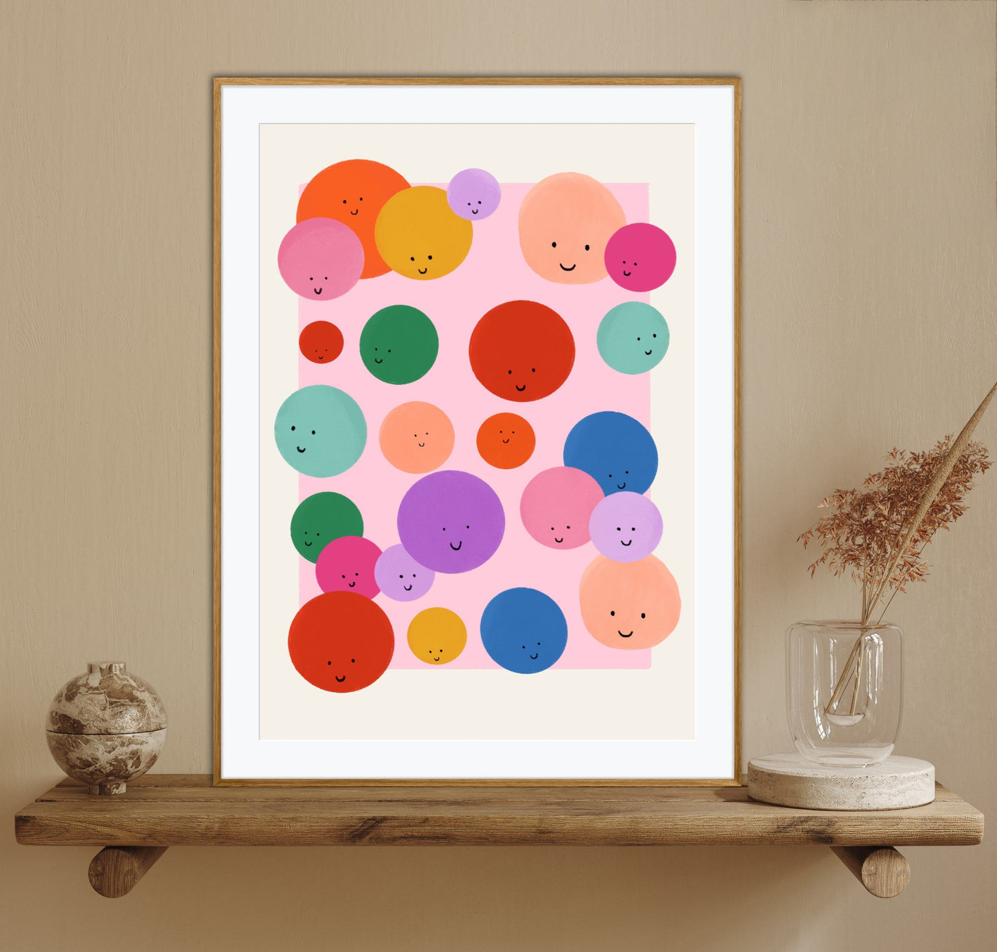 Smiley Faces | Unframed