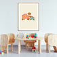 Mama Bear / Children’s Wall Art / Kids Prints / children’s Prints / Nursery / happy Print / play room / Wall Art / Kids Room / hand drawn