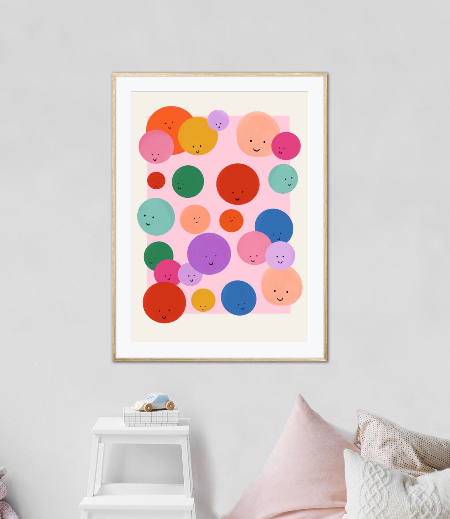 Smiley Faces | Unframed