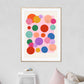 Smiley Face, Bright Happy Print, Colourful Kids Print, Teen Bedroom, Tween Bedroom, Girls art poster, bright colourful poster
