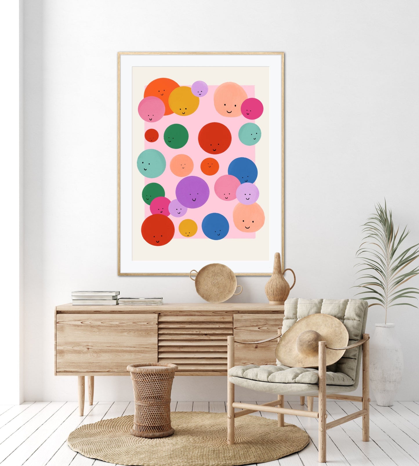 Smiley Faces | Unframed
