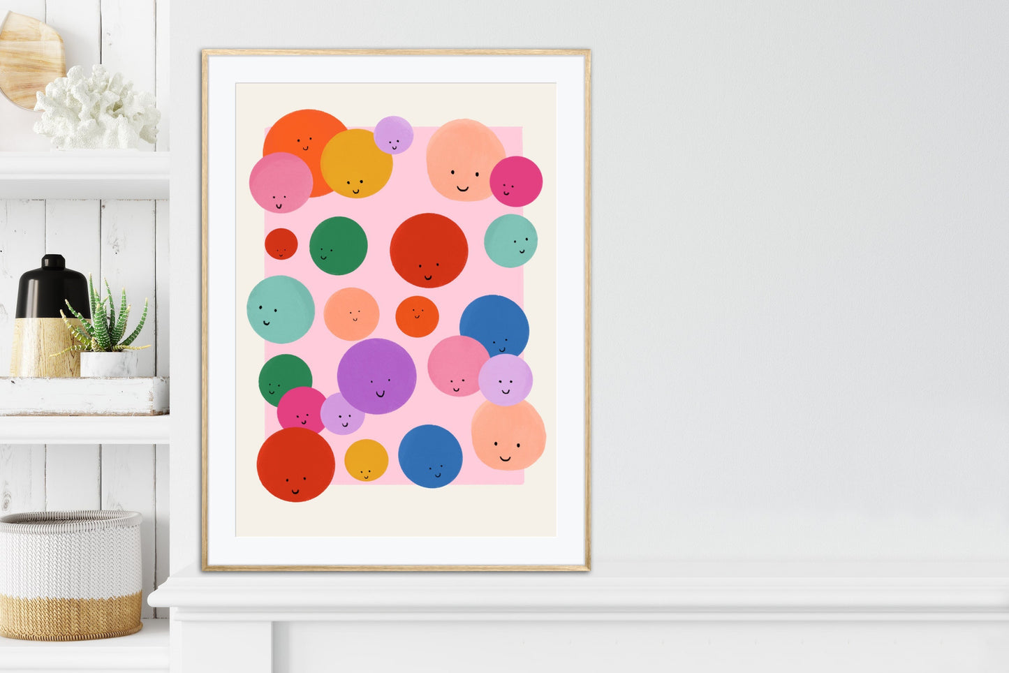 Smiley Faces | Unframed