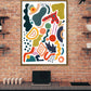 Abstract Shape Art / Abstract Print / Colourful Print / Modern Art / Living Room Print / French Print / Wall Art / Geometric Print / Snug
