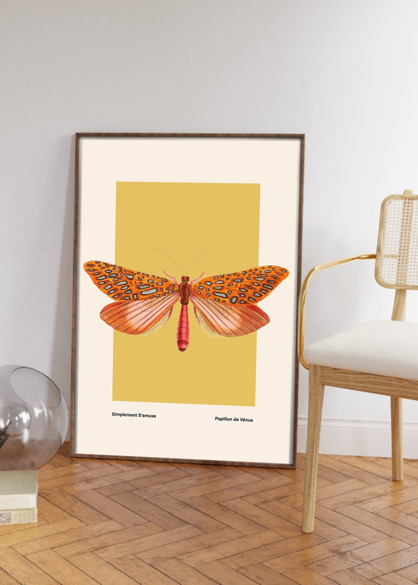 Yellow Moth | Unframed