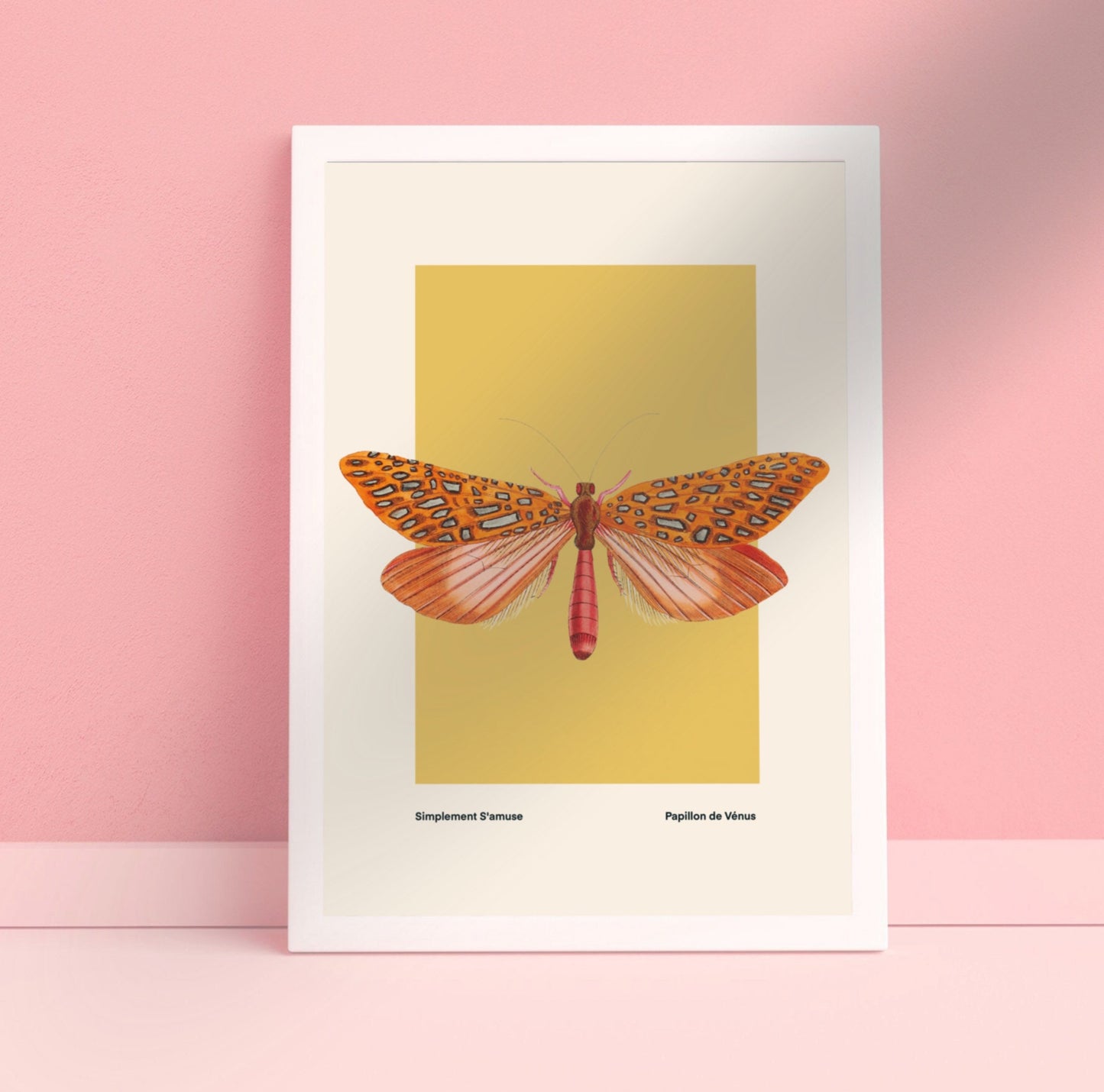 Yellow Moth | Unframed