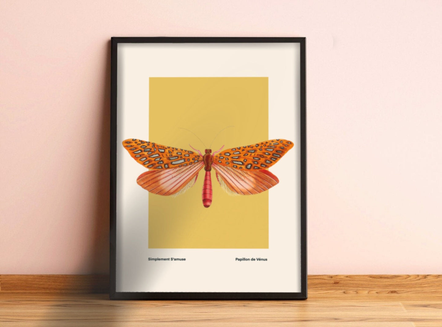 Yellow Moth | Unframed
