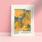 Sweet Orange / Orange Print / Fruit Print / Still Life / Summer Print / French Print / Fruit / Wall Art / Tropical Print / Botanical Print /