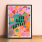 You Are So Lovely / Children’s Wall Art / Kids Prints / children’s Prints / Nursery / happy Print / play room / Wall Art / Kids Room / happy