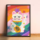Lucky Cat | Unframed