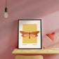 Yellow Moth | Unframed
