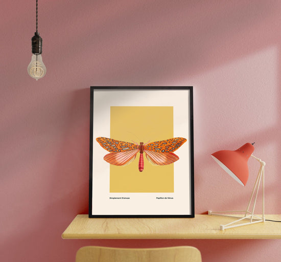 Yellow Moth | Unframed