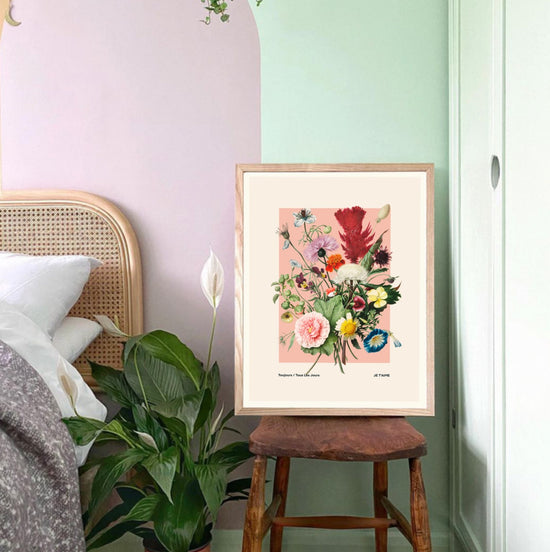 Colourful Bouquet | Unframed