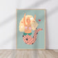 Cute Mermaid | Unframed
