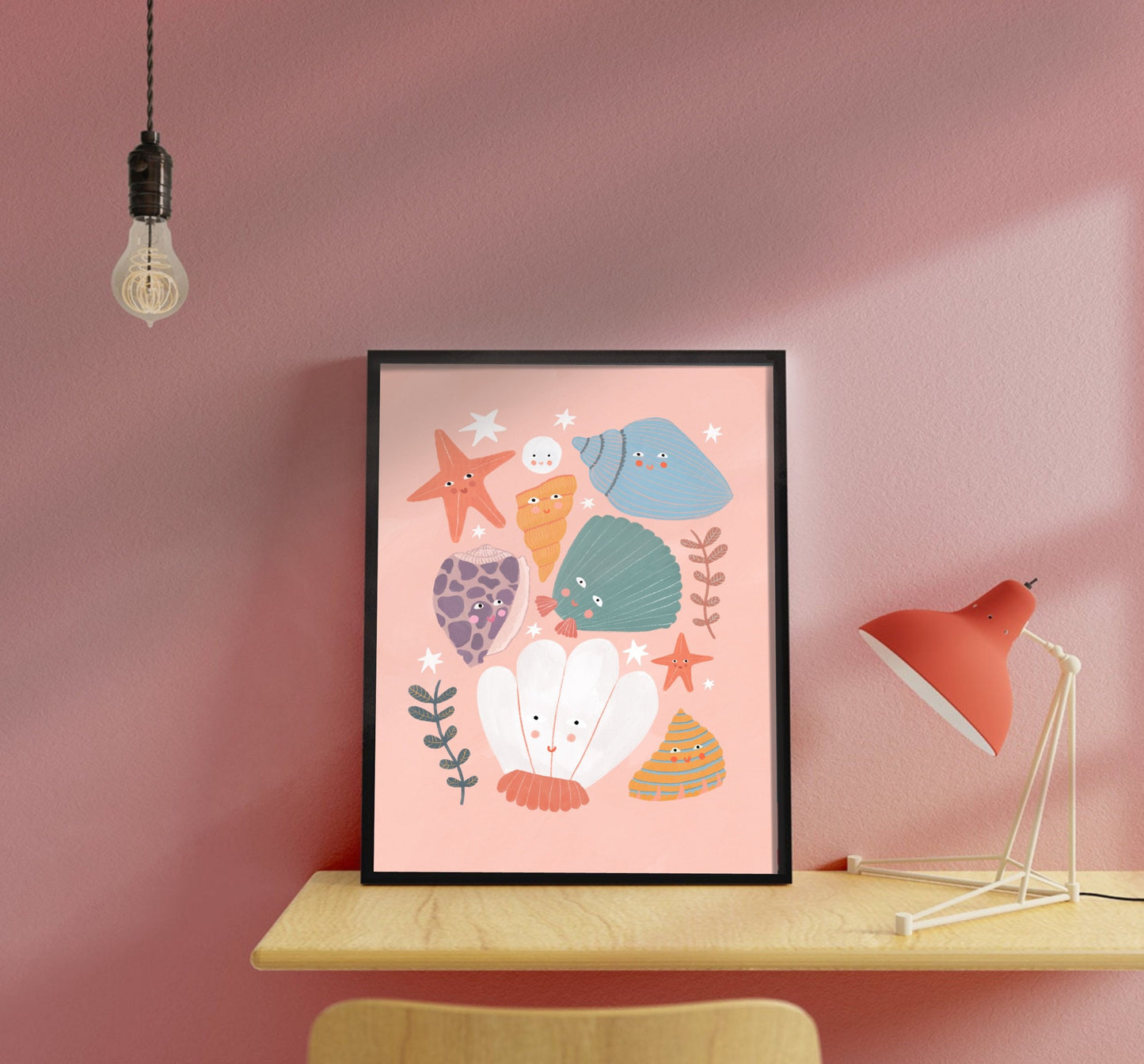 Shello There | Unframed