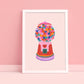 Bubblegum | Unframed