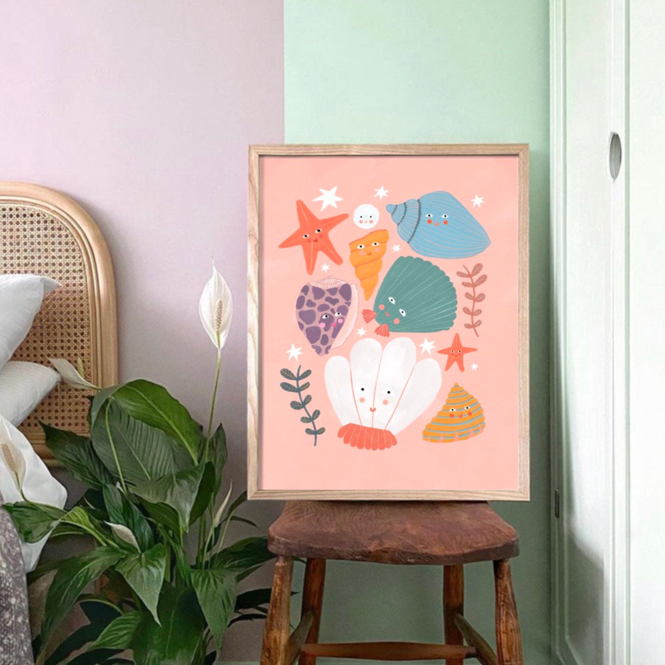 Shello There | Unframed