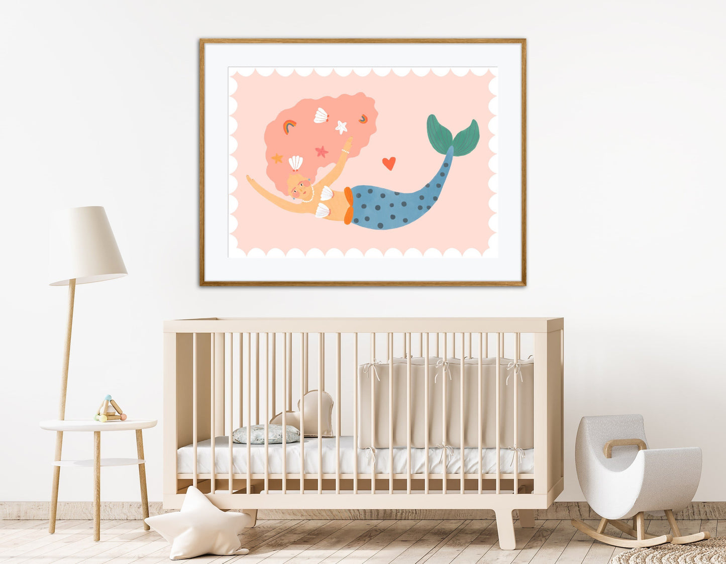 Beautiful Mermaid | Unframed