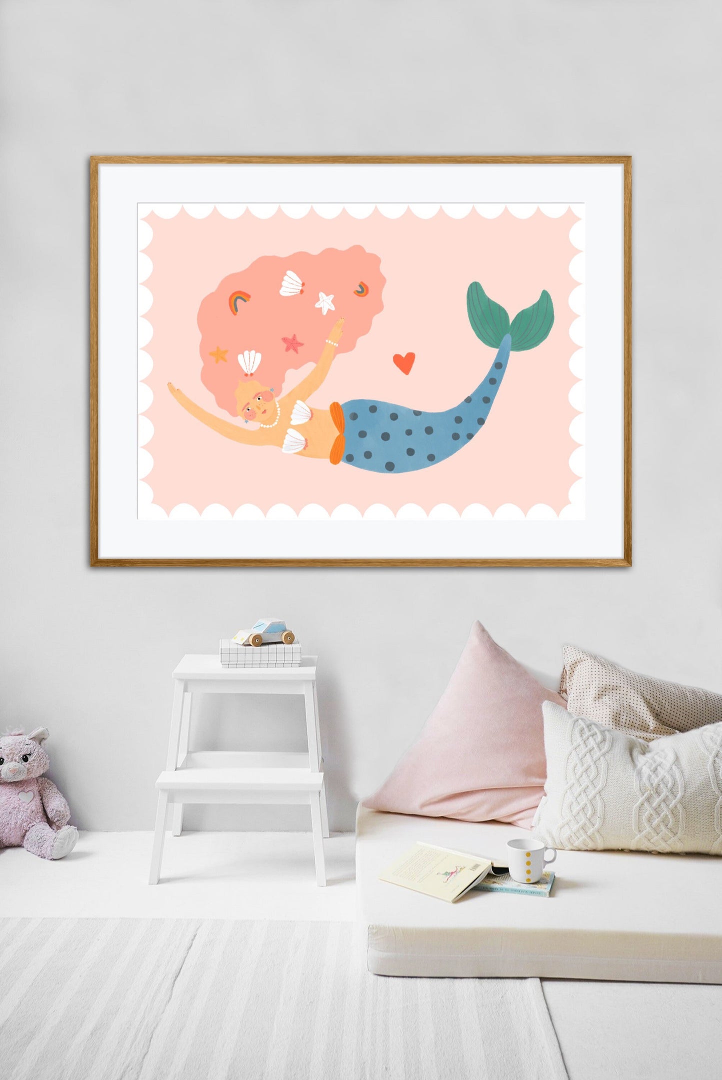 Beautiful Mermaid | Unframed