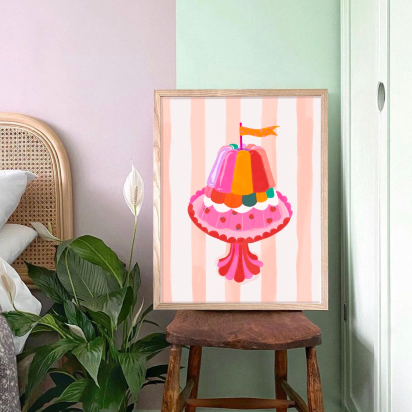 Jelly on a Plate | Unframed
