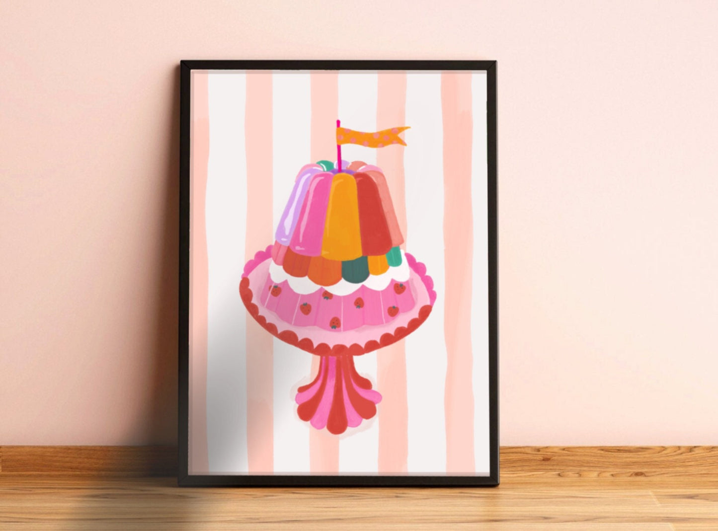 Jelly on a Plate | Unframed