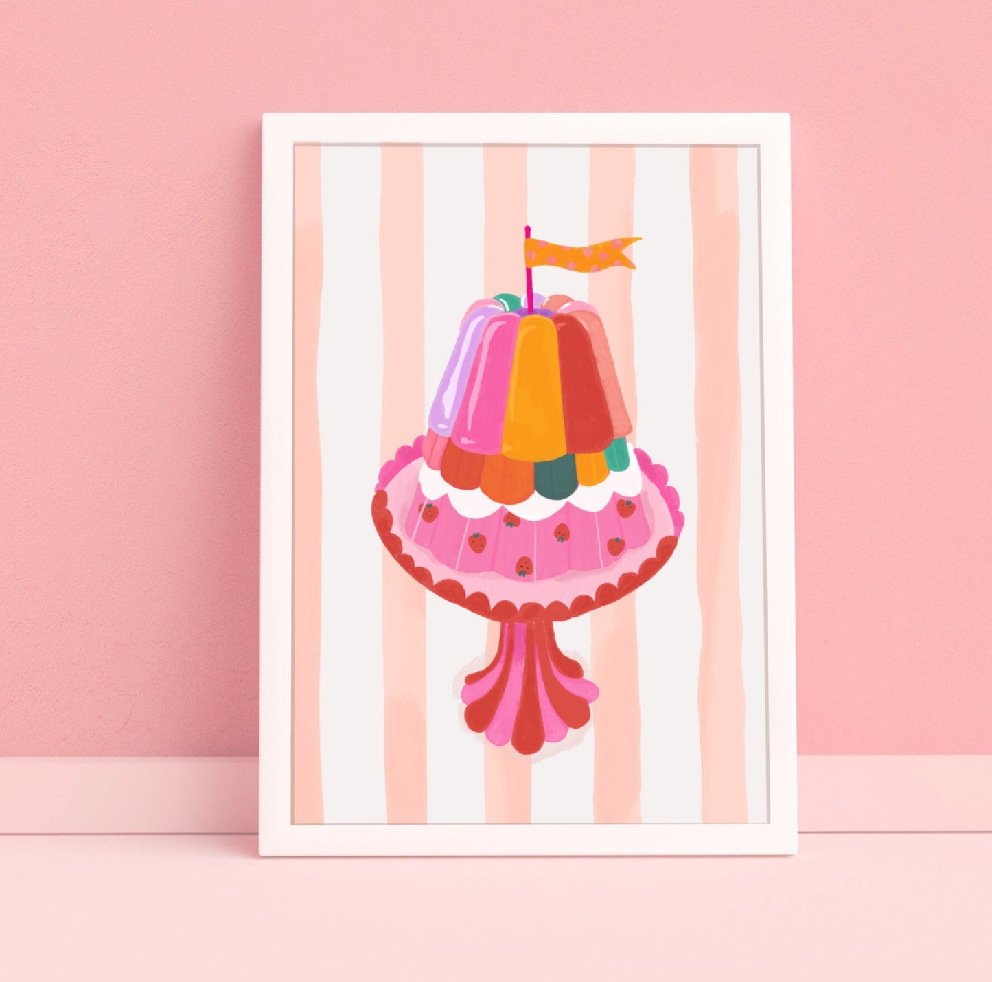 Jelly on a Plate | Unframed