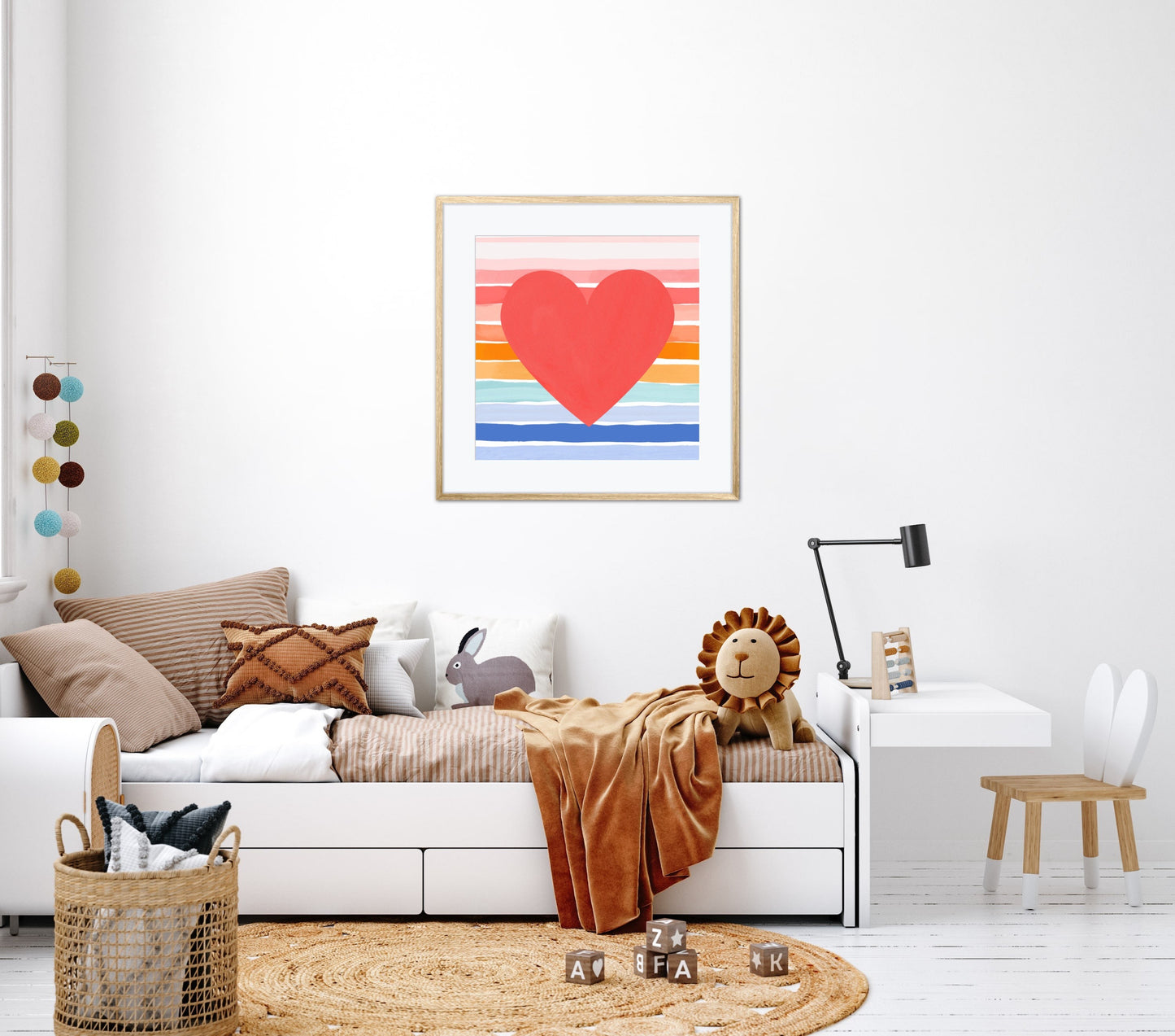 Rainbow Heart | Unframed