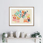 How Lovely, Body Positive, Body Positivity Print, Affirmation Print, Rainbow Print, Typography Print, Quote wall Art, Wall Art, Gallery Wall