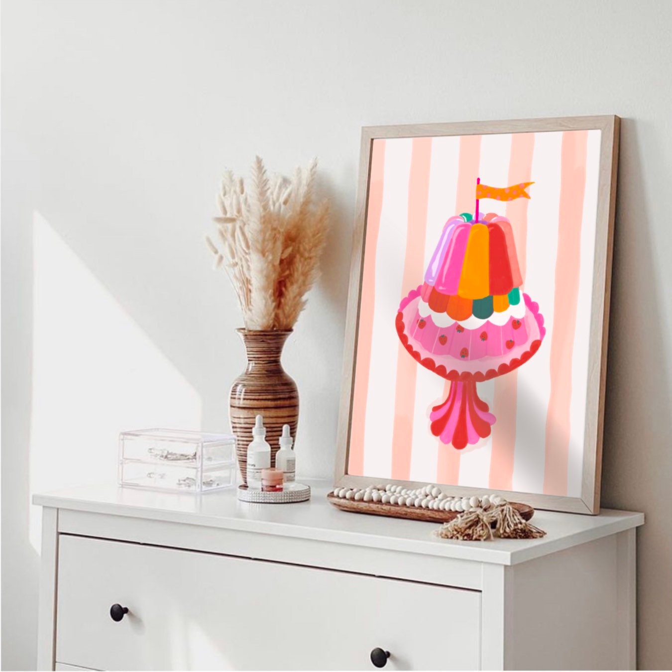 Jelly on a Plate | Unframed