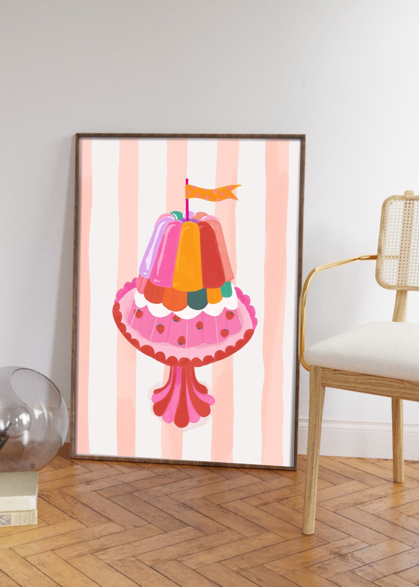 Jelly on a Plate | Unframed