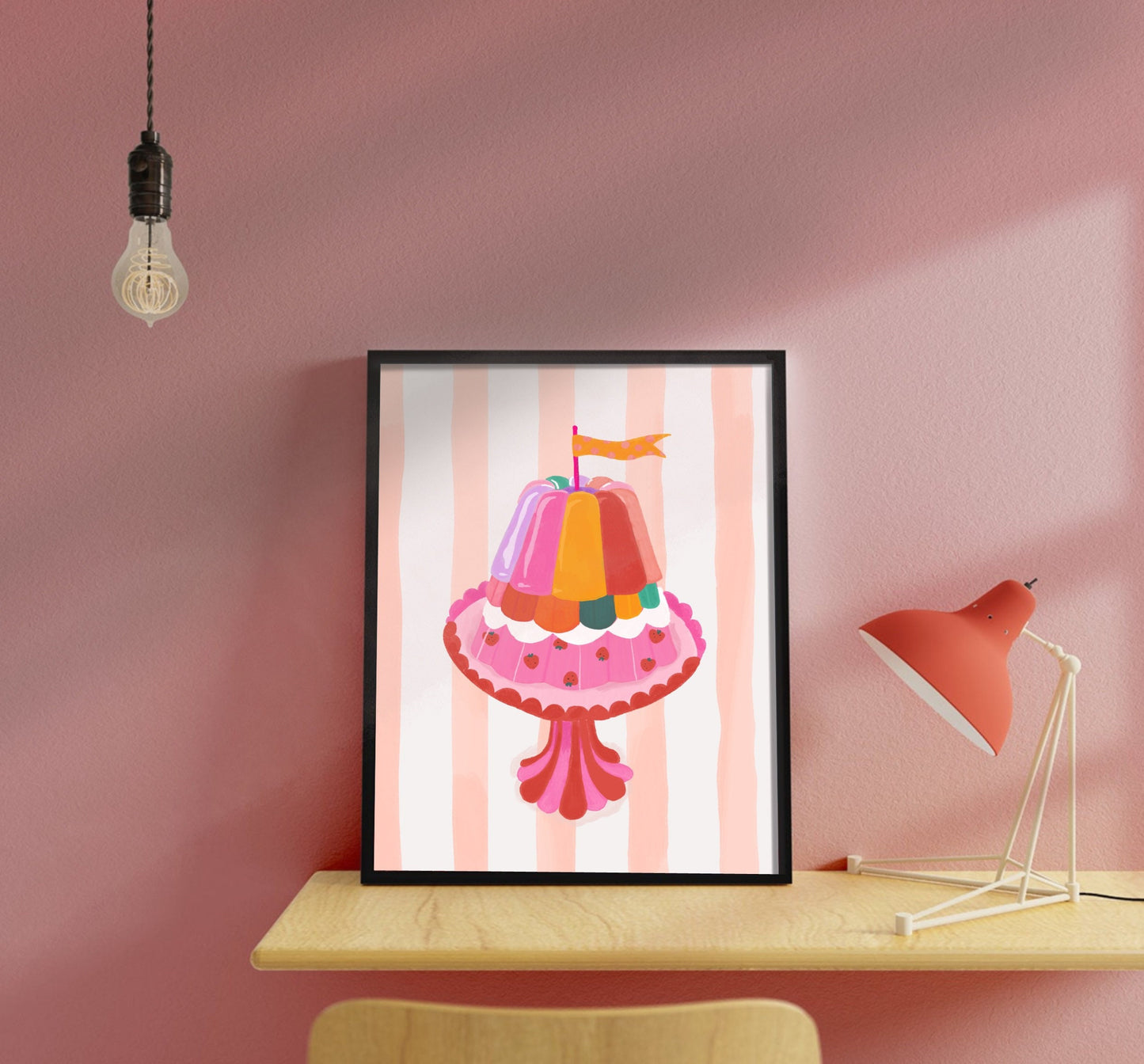Jelly on a Plate | Unframed