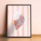 Sweet Shell / shell Print / beach Print / Still Life / Bathroom Print / French Print / shell / Wall Art / shells / Botanical Print / beach