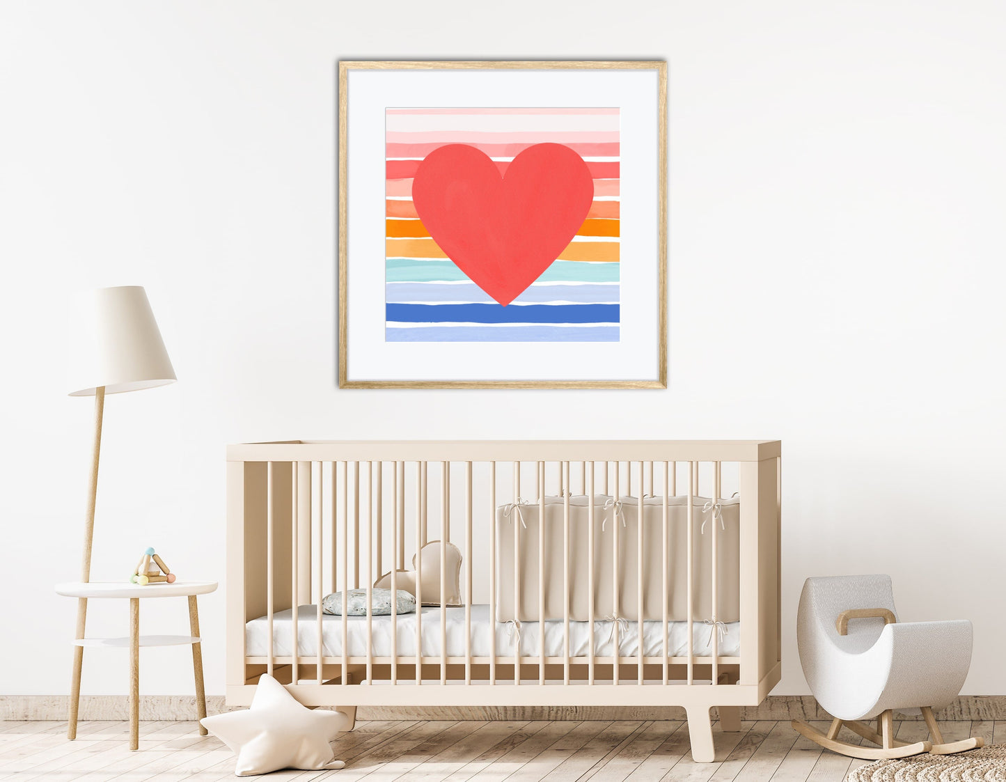 Rainbow Heart | Unframed