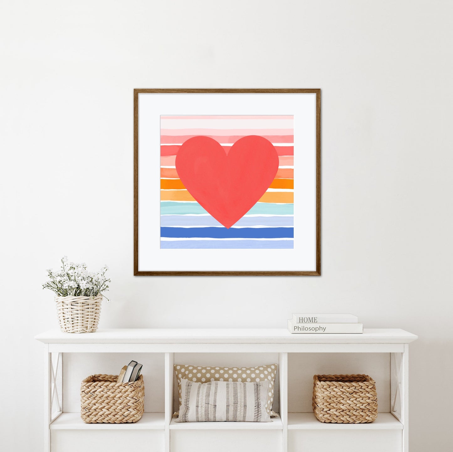 Rainbow Heart | Unframed
