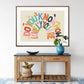 How Lovely, Body Positive, Body Positivity Print, Affirmation Print, Rainbow Print, Typography Print, Quote wall Art, Wall Art, Gallery Wall