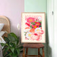Rose Garden Print, Flower Bouquet Print, French Art Print, Floral Print, Botanical Print, Bedroom, A5, A4, A3, A2, A1, A0, Cream, Pastel,