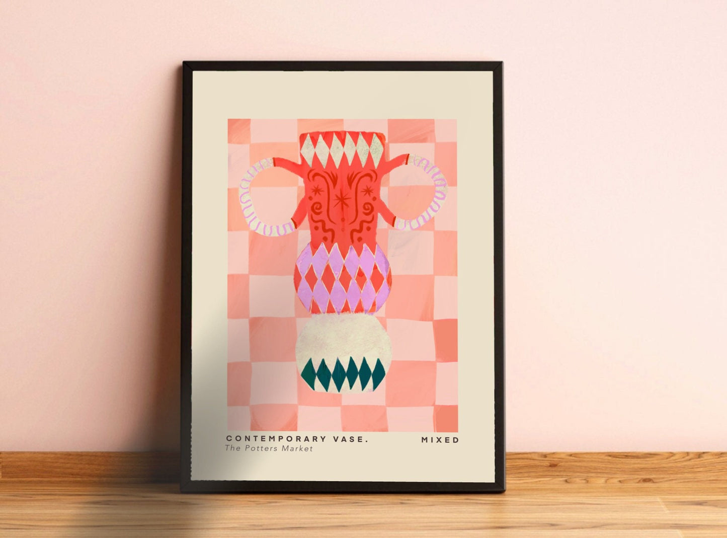 Patterned Vase | Unframed