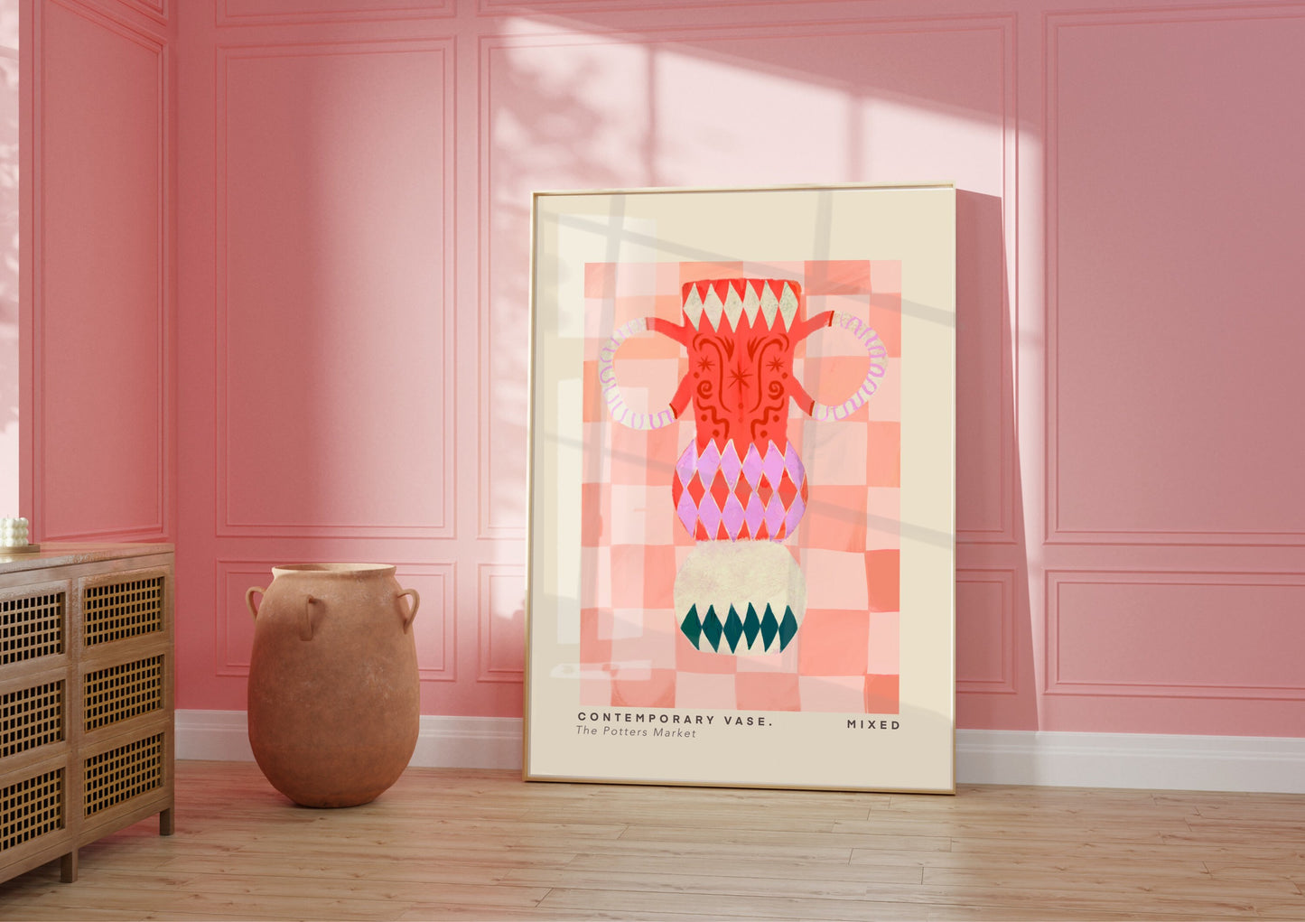 Patterned Vase | Unframed