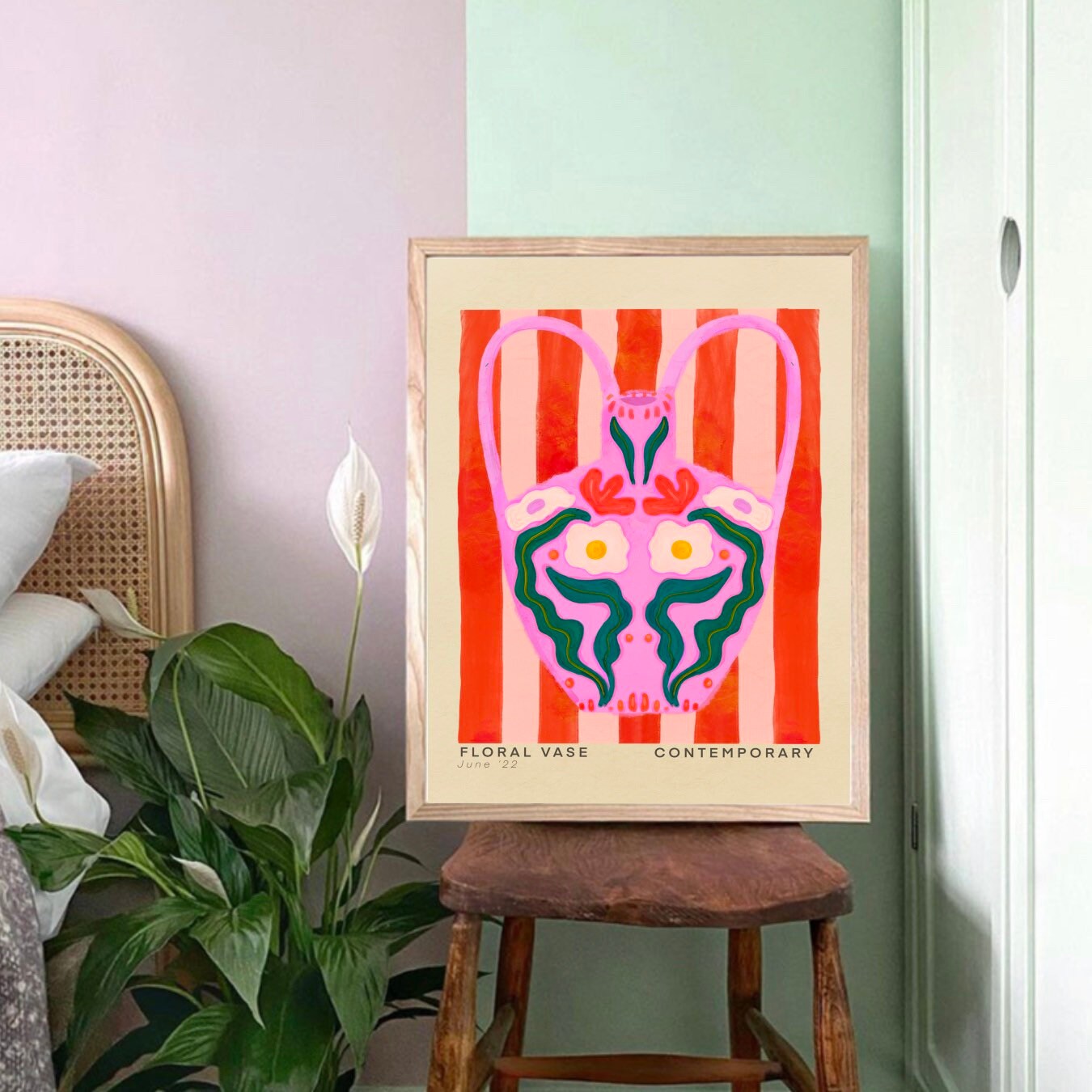 Purple Vase | Unframed