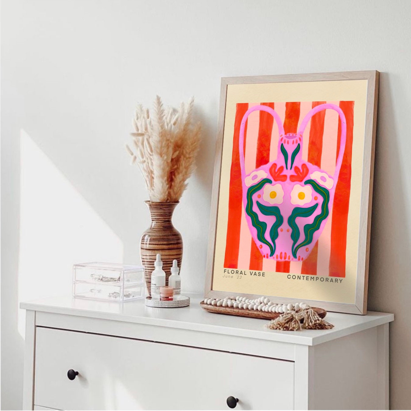 Purple Vase | Unframed
